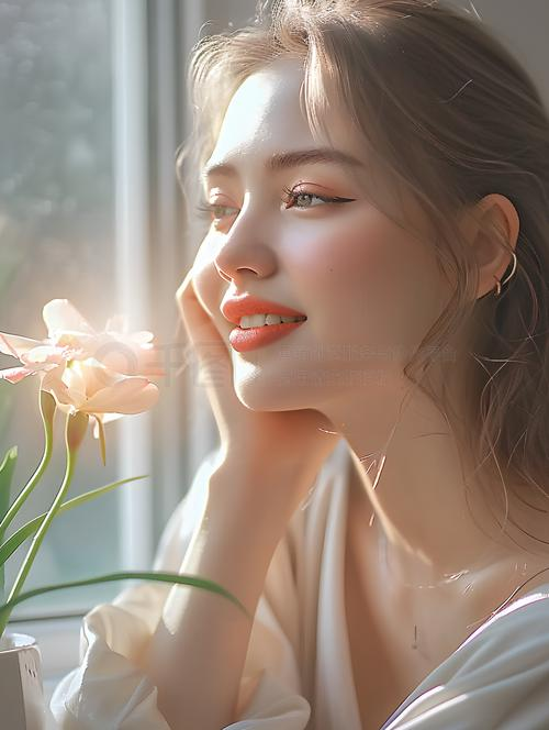 女性健康科普插图 - 自我关怀